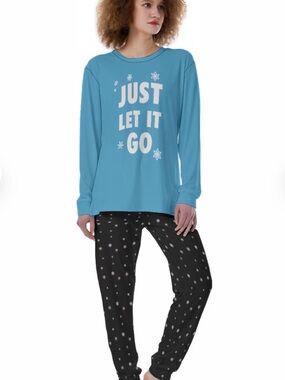 Disney Wreck It Ralph Elsa ‘Just Let It Go' Pajama Set - loungewear
